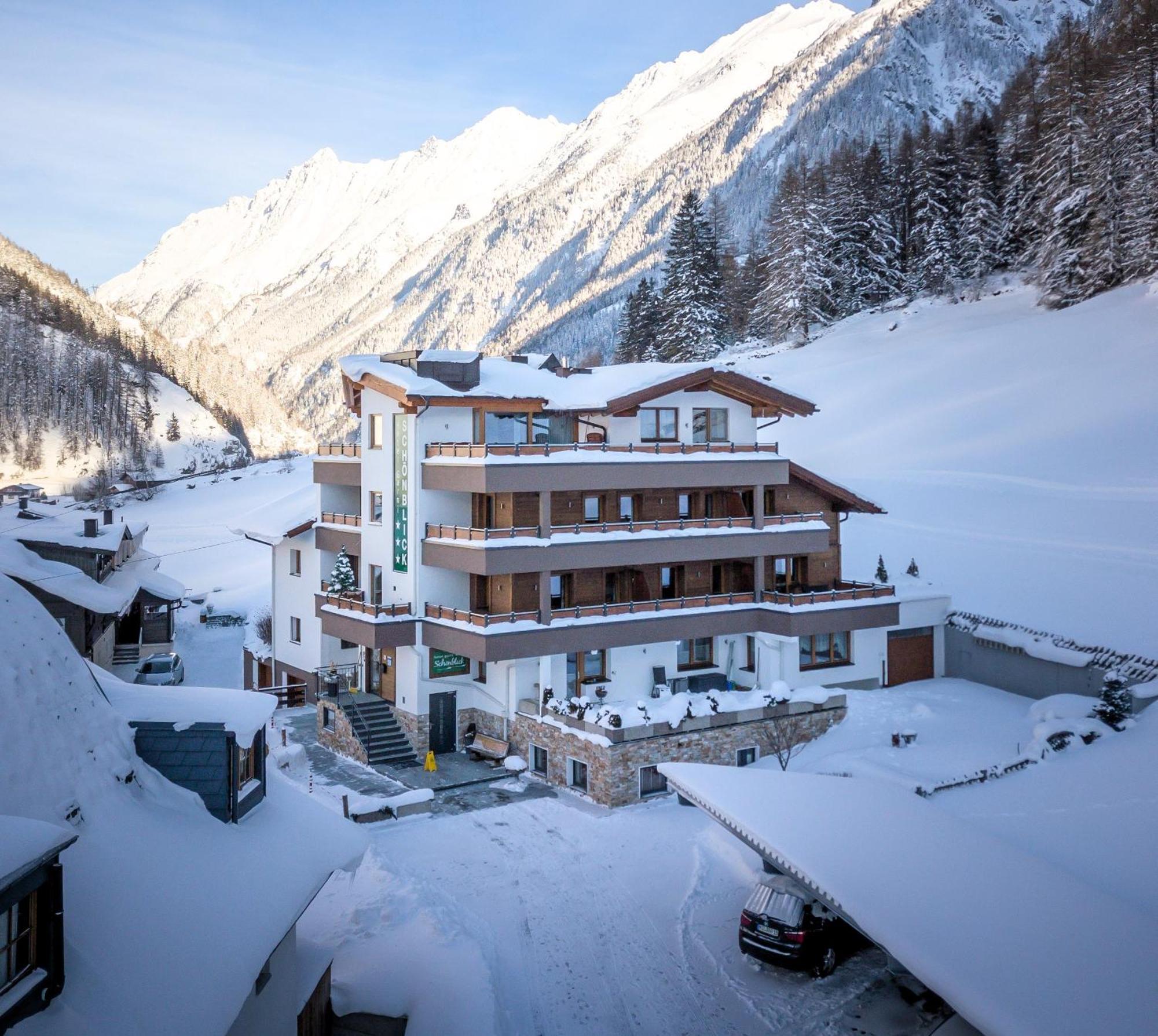 Hotel Garni Schoenblick Зёльден Экстерьер фото